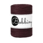 Шнур Bobbiny 3PLY 1,5 мм Burgundy, 100 м