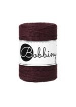 Шнур Bobbiny 3PLY 1,5 мм Burgundy, 100 м