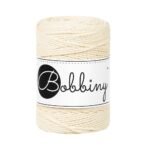 Шнур Bobbiny 3PLY 1,5 мм Butter Yellow, 100 м