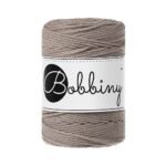 Шнур Bobbiny 3PLY 1,5 мм Coffee, 100 м