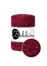 Шнур Bobbiny 3PLY 1,5 мм Golden Wine Red, 100 м