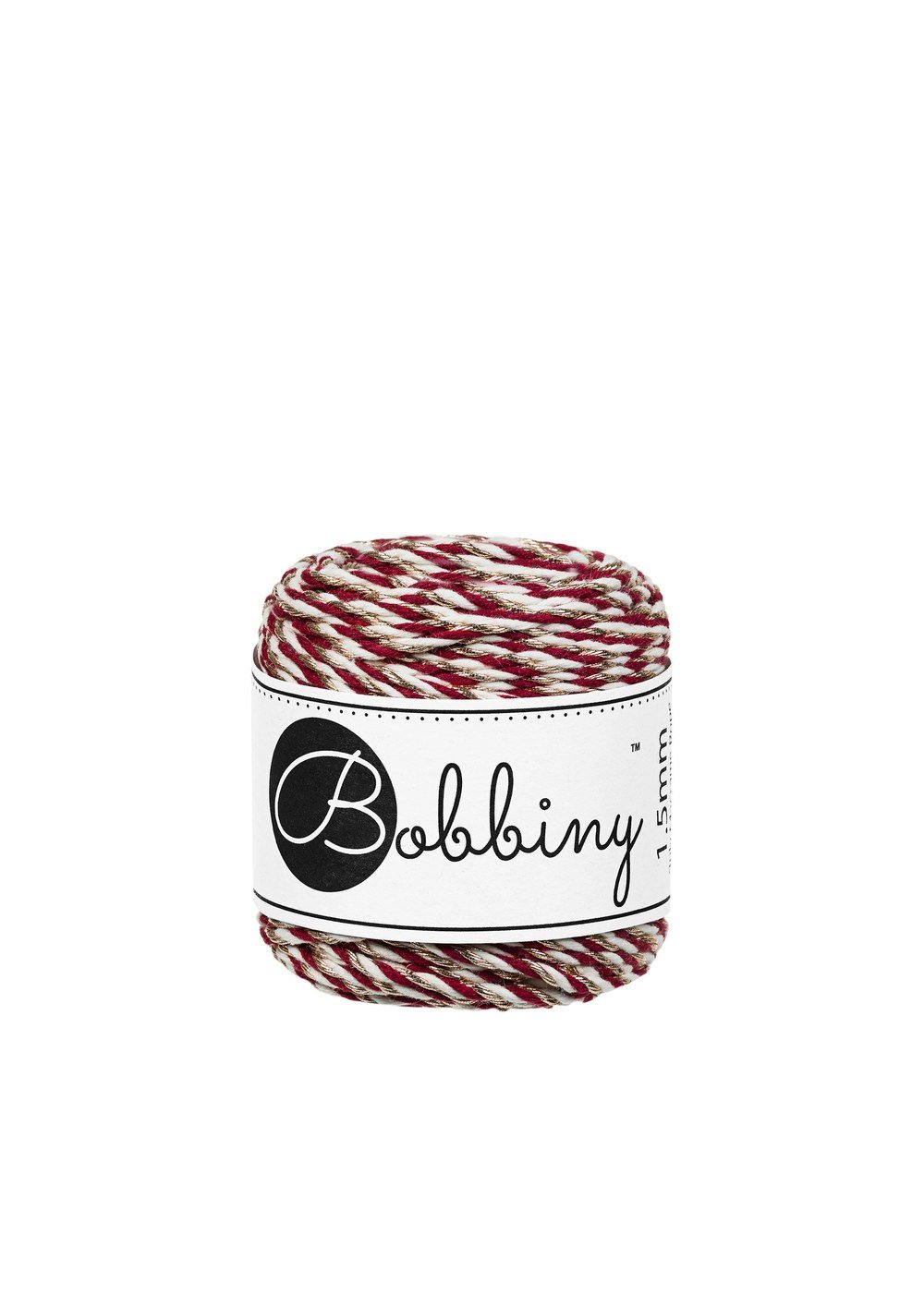 bobbiny-ropes-1-5mm-holiday-champagne-img Шнур Bobbiny 3PLY 1,5 мм Holiday Champagne, 35 м - Зображення 1