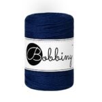 Шнур Bobbiny 3PLY 1,5 мм Ink Blue, 100 м