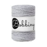 Шнур Bobbiny 3PLY 1,5 мм Light Grey, 100 м