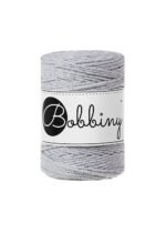 Шнур Bobbiny 3PLY 1,5 мм Light Grey, 100 м