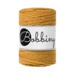 Шнур Bobbiny 3PLY 1,5 мм Mustard, 100 м