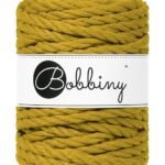 Шнур Bobbiny 3PLY 1,5 мм Spicy Yellow, 100 м