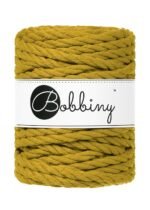 Шнур Bobbiny 3PLY 1,5 мм Spicy Yellow, 100 м