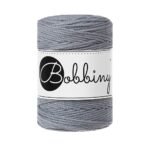 Шнур Bobbiny 3PLY 1,5 мм Steel, 100 м
