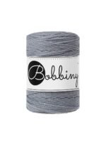 Шнур Bobbiny 3PLY 1,5 мм Steel, 100 м