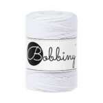 Шнур Bobbiny 3PLY 1,5 мм White, 100 м