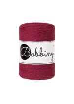 Шнур Bobbiny 3PLY 1,5 мм Wine Red, 100 м