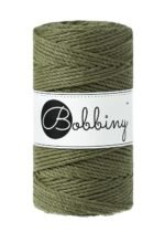 Шнур Bobbiny 3PLY 3 мм Avocado, 100 м