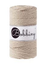 Шнур Bobbiny 3PLY 3 мм Beige, 100 м