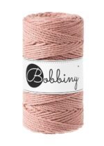 Шнур Bobbiny 3PLY 3 мм Blush, 100 м