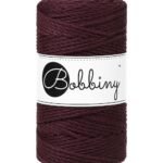 Шнур Bobbiny 3PLY 3 мм Burgundy, 100 м