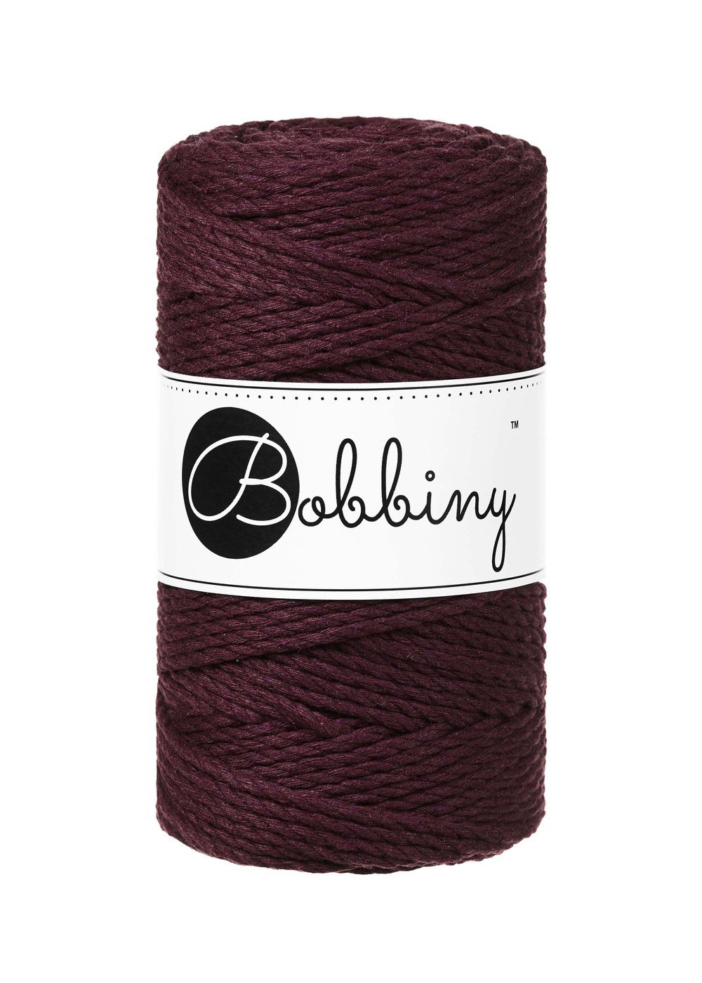 bobbiny-ropes-3mm-burgundy-img Шнур Bobbiny 3PLY 3 мм Burgundy, 100 м - Зображення 1
