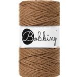Шнур Bobbiny 3PLY 3 мм Caramel, 100 м