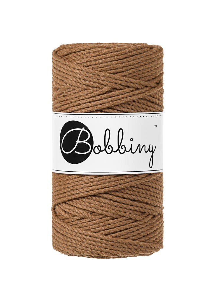bobbiny-ropes-3mm-caramel-img Шнур Bobbiny 3PLY 3 мм Caramel, 100 м - Зображення 1