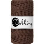 Шнур Bobbiny 3PLY 3 мм Chocolate Brown, 100 м