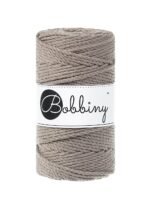 Шнур Bobbiny 3PLY 3 мм Coffee, 100 м