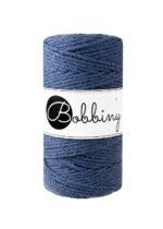 Шнур Bobbiny 3PLY 3 мм Jeans, 100 м