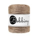 Шнур Bobbiny 3PLY 3 мм Metallic Champagne, 50 м
