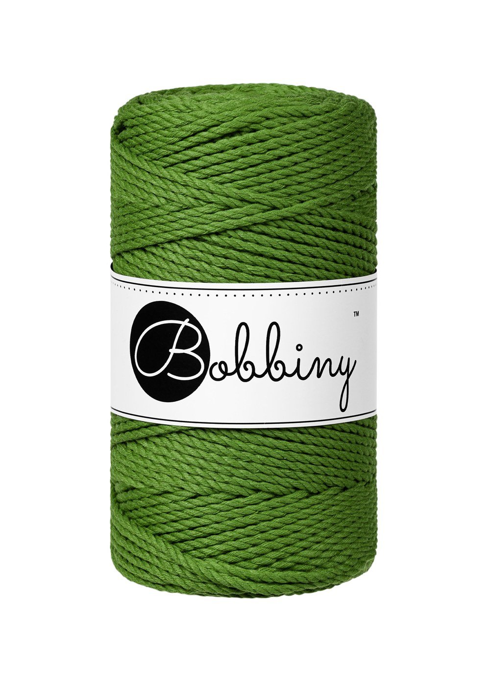 bobbiny-ropes-3mm-moss-green-img Шнур Bobbiny 3PLY 3 мм Moss Green, 100 м - Зображення 1