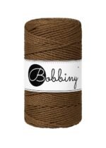 Шнур Bobbiny 3PLY 3 мм Nut Brown, 100 м