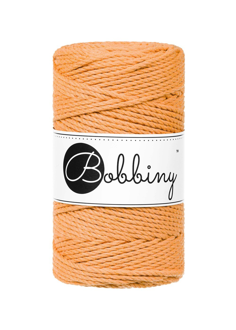 bobbiny-ropes-3mm-orange-img Шнур Bobbiny 3PLY 3 мм Orange, 100 м - Зображення 1