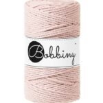 Шнур Bobbiny 3PLY 3 мм Pastel Pink, 100 м