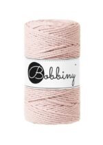 Шнур Bobbiny 3PLY 3 мм Pastel Pink, 100 м