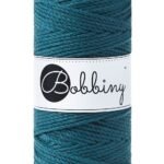 Шнур Bobbiny 3PLY 3 мм Peacock Blue, 100 м