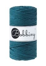 Шнур Bobbiny 3PLY 3 мм Peacock Blue, 100 м