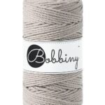 Шнур Bobbiny 3PLY 3 мм Pearl, 100 м