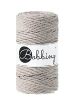 Шнур Bobbiny 3PLY 3 мм Pearl, 100 м