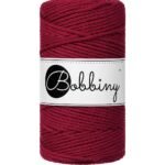 Шнур Bobbiny 3PLY 3 мм Red Velvet, 100 м