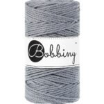 Шнур Bobbiny 3PLY 3 мм Steel, 100 м