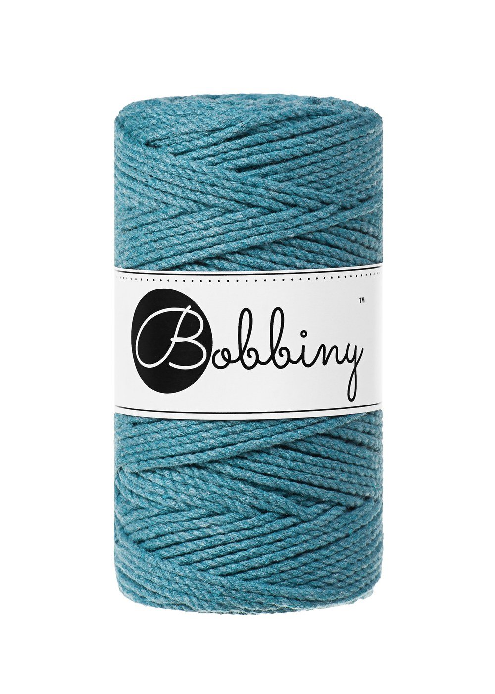 bobbiny-ropes-3mm-teal-img Шнур Bobbiny 3PLY 3 мм Teal, 100 м - Зображення 1