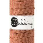 Шнур Bobbiny 3PLY 3 мм Terracotta, 100 м