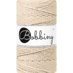 Шнур Bobbiny 3PLY 3 мм Warm Beige, 100 м