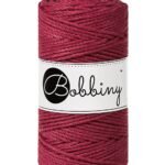 Шнур Bobbiny 3PLY 3 мм Wine Red, 100 м