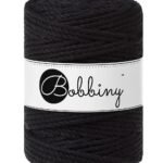 Шнур Bobbiny 3PLY 5 мм Black, 100 м
