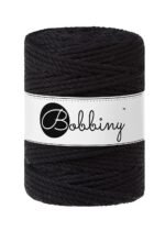 Шнур Bobbiny 3PLY 5 мм Black, 100 м