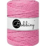 Шнур Bobbiny 3PLY 5 мм Bubblegum Pink, 100 м