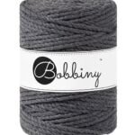Шнур Bobbiny 3PLY 5 мм Charcoal, 100 м