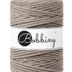 Шнур Bobbiny 3PLY 5 мм Coffee, 100 м