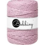Шнур Bobbiny 3PLY 5 мм Dusty Rose, 100 м