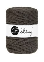Шнур Bobbiny 3PLY 5 мм Espresso, 100 м