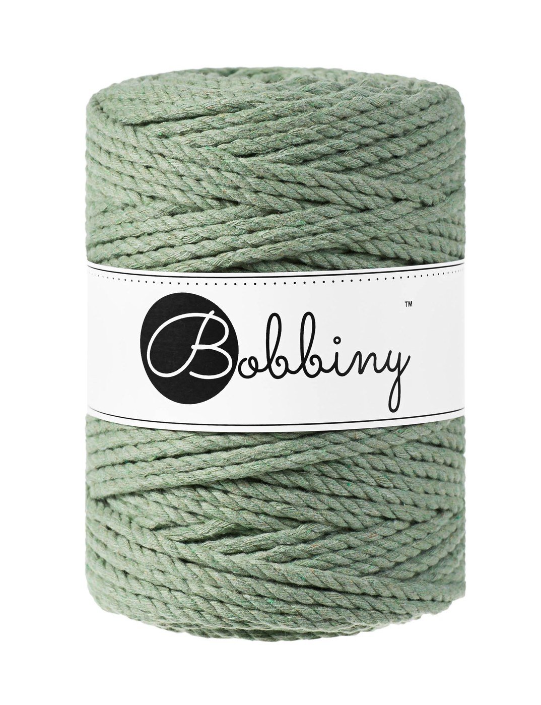 bobbiny-ropes-5mm-eucalyptus-green-img Шнур Bobbiny 3PLY 5 мм Eucalyptus Green, 100 м - Зображення 1